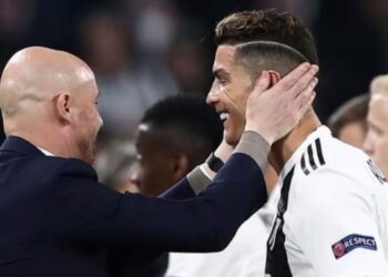 Manchester United : CR7, chouchou du nouveau coach Éric Ten Hag !