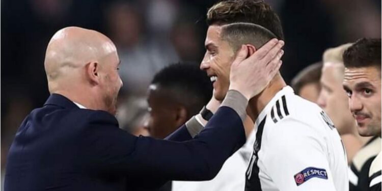 Manchester United : CR7, chouchou du nouveau coach Éric Ten Hag !