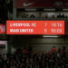 Liverpool 7-0 Manchester United. Premiere league game