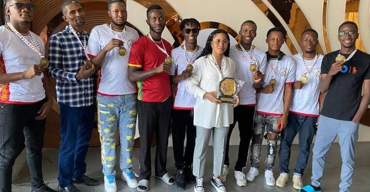 Inde Coupe du monde de Roll-ball 2023: La Guinée remporte la médaille de bronze et le titre du meilleure jeune équipe.