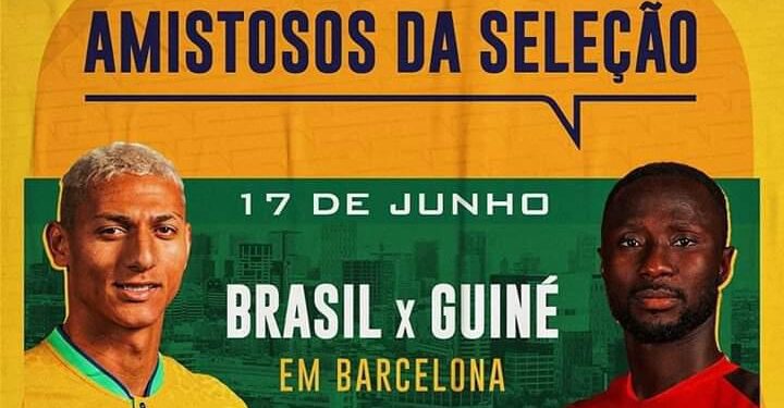 Officiel : le match Brésil vs Guinée a été confirmé par la CBF.