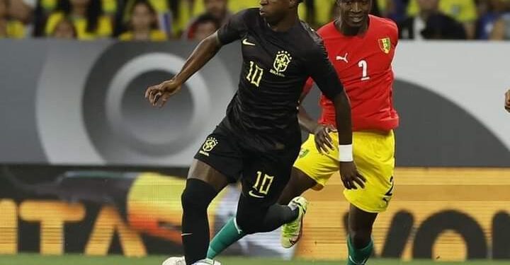 Match Amical : Le Brésil éclate la Guinée (4-1) avec Vinicius XXL.