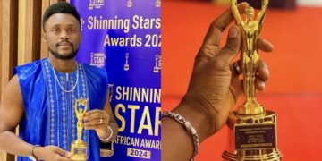 Bademba Barry récompensé comme “BEST STAR JOURNALIST OF THE YEAR” aux Shining Stars Africa Awards à Johannesburg